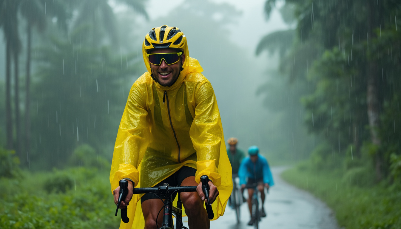 découvrez les nombreux avantages d'une cape de pluie pour le cyclisme. protégez-vous des intempéries tout en restant au sec et à l'aise lors de vos trajets à vélo. apprenez comment cet accessoire indispensable améliore votre expérience de cycliste, quel que soit le temps.